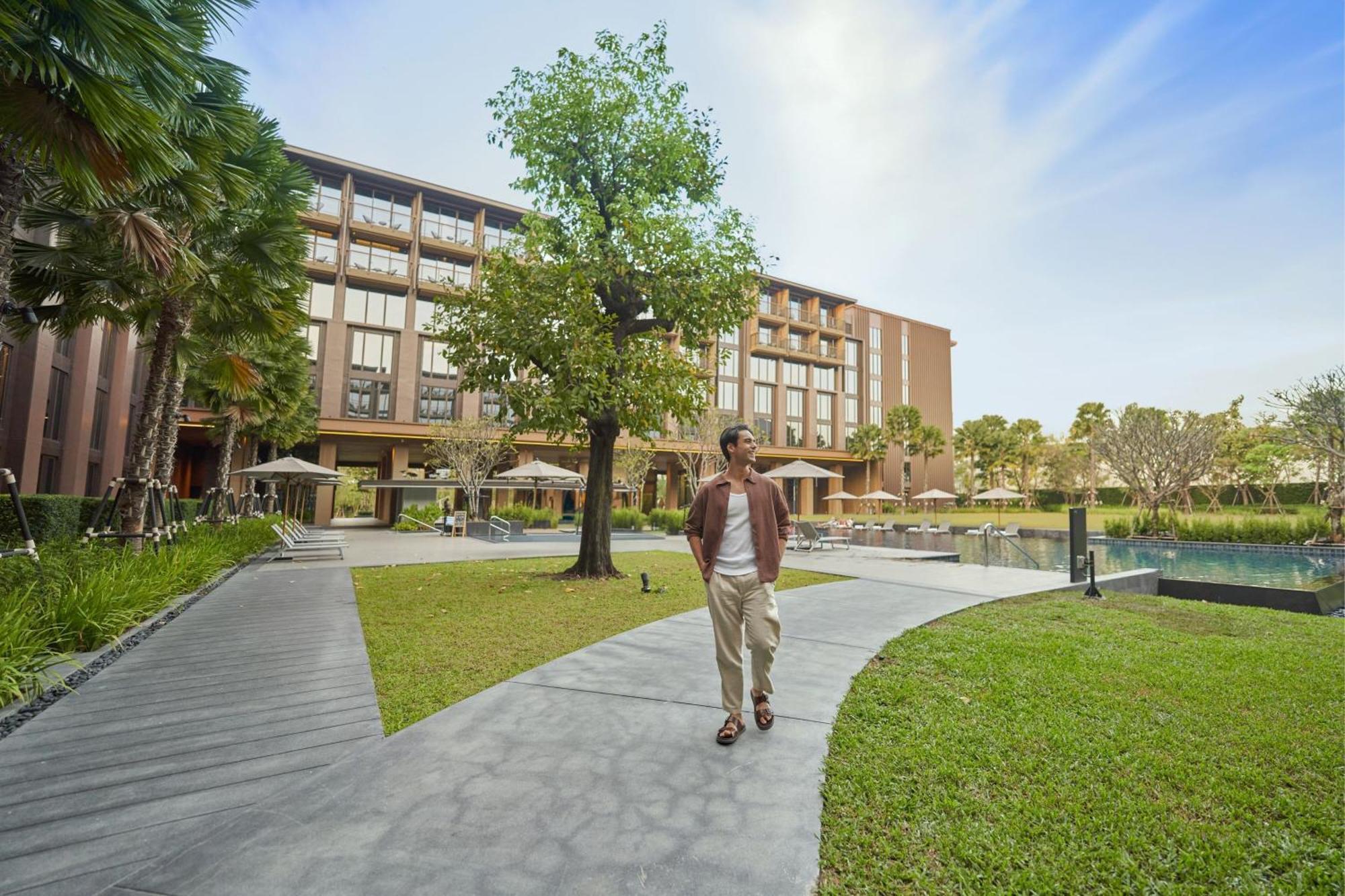 Courtyard By Marriott Bangkok Suvarnabhumi Airport Eksteriør bilde